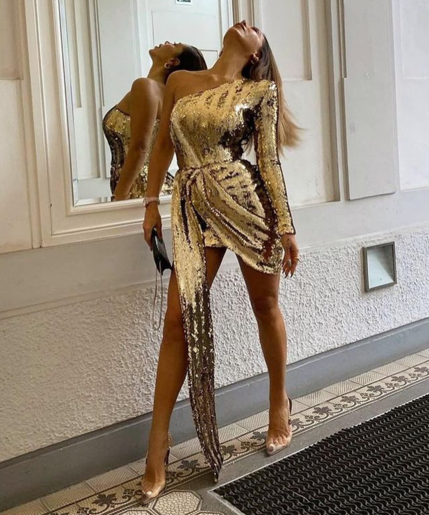 Adeline Dress - Golden