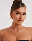 Large Celis Earrings - Gold