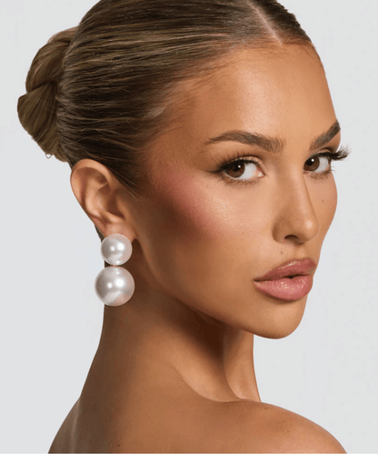 Celestia Earrings - Pearl