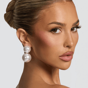 Celestia Earrings - Pearl