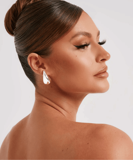 Small Celis Earrings - Silver