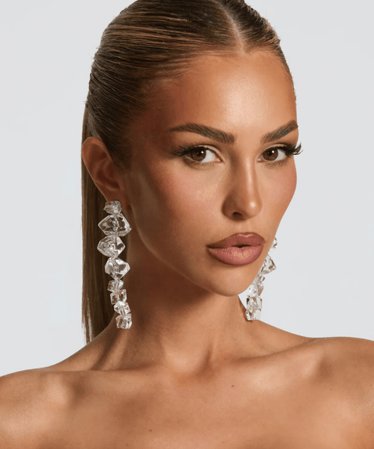 Saphy Earrings - Clear
