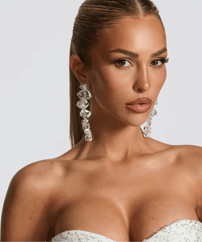 Saphy Earrings - Clear